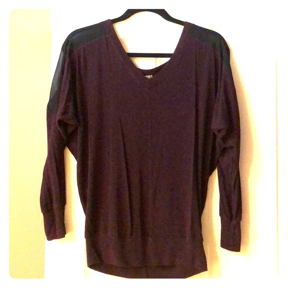 Purple sweater